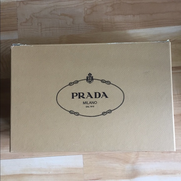 Prada Suede Cross Strap Platform Slides - Picture 12 of 12